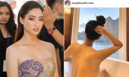 Hoa hậu Lương Thùy Linh bức xúc khi bị mạo danh Instagram, đăng hình phản cảm