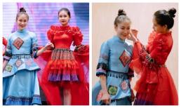 Lê Âu Ngân Anh tái xuất sàn catwalk, làm vedette show thời trang