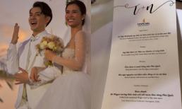 Thực đơn trong bàn tiệc đám cưới hơn 10 tỷ của Đông Nhi và Ông Cao Thắng toàn sơn hào hải vị đắt đỏ