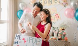 Vợ chồng Quang Tuấn - Linh Phi công bố giới tính em bé sắp chào đời