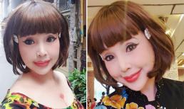 Đã là bà nội nhưng NS Lan Hương vẫn được khen giống như 'búp bê' khi để tóc ngắn