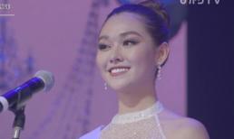 Tường San diễn thuyết bằng tiếng Anh ấn tượng tại Miss International 2019