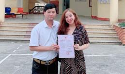 Hơn nửa năm sau khi sinh con trai, ca sĩ Minh Chuyên cùng bạn trai đi đăng ký kết hôn