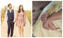 Bà xã Đinh Tiến Đạt lần đầu đăng ảnh con sau 20 ngày sinh