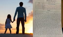 Nghẹn ngào trước bài văn tả bố được chấm 9,5 điểm