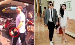 Lộ ảnh MC Minh Hà đi cùng trai lạ, đeo đồng hồ đôi