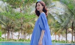 Diện đồ rộng thùng thình, Đặng Thu Thảo bị nghi đang mang bầu lần 2?
