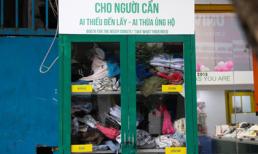Tủ quần áo từ thiện 'thừa cho đi, thiếu nhận lại' tại Hà Nội trống trơn khi trời vừa trở lạnh