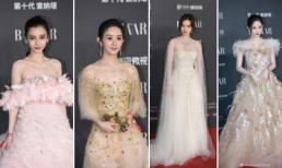 Thảm đỏ 'Đêm hội từ thiện Bazaar 2019': Angelababy gầy trơ xương; Triệu Lệ Dĩnh nhợt nhạt bên cạnh dàn mỹ nhân lộng lẫy 