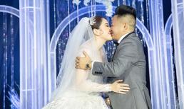 Sau hôn lễ siết chặt an ninh, Bảo Thy đã chịu tung hình ảnh trong tiệc cưới lung linh