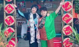 Ngọc Khuê cùng con trai về thăm trường cũ nhân ngày Nhà giáo Việt Nam