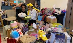 Được yêu như Nguyễn Trần Trung Quân chẳng phải ngày gì cũng được 'hậu cung' tặng 'núi' quà