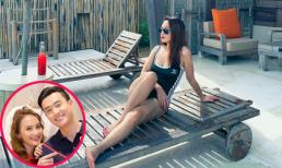 Bảo Thanh thả dáng khi đi du lịch cùng chồng, Quốc Trường vào 'đặt lịch' cực đáng yêu