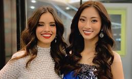 Lọt top 40 phần thi Top Model, Lương Thuỳ Linh đọ sắc cùng đương kim Miss World