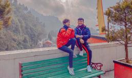 Vợ chồng đại gia Minh Nhựa cùng nhau trốn con đi du lịch Ấn Độ