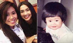 Tiên Nguyễn - em chồng Hà Tăng khoe ảnh hồi nhỏ xinh như 'búp bê'