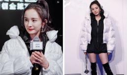 Dương Mịch lên đồ sương sương khoe chân dài miên man, kết hợp loạt phụ kiện 'chất như nước cất'