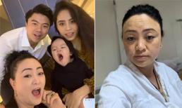 Mẹ chồng ca nương Kiều Anh 'dũng cảm' khoe mặt mộc khi mang song thai ở tuổi 47