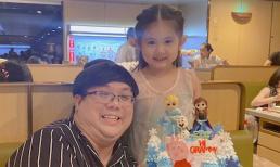 Bên con gái mừng sinh nhật tròn 5 tuổi, Gia Bảo vẫn cảm thấy có lỗi vì không thể cho bé một gia đình trọn vẹn