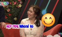 Bạn muốn hẹn hò: Quyền Linh - Hồng Vân 'đỏ mặt' với cô gái đi tìm anh chàng 'đẹp trai, khoai to'