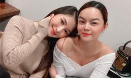 Sau tai nạn xe hơi, Hương Tràm rạng rỡ tái ngộ Phạm Quỳnh Anh tại Mỹ