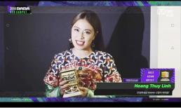 Hoàng Thùy Linh nhận giải 'Nghệ sĩ châu Á xuất sắc' của MAMA 2019