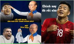 Loạt ảnh chế sau trận thắng của U22 Việt Nam trước U22 Singapore: 'Chinh nay hết đen rồi'