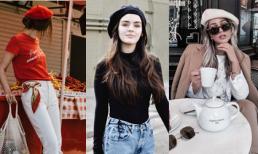 Mũ beret - phong cách thời thượng của những cô nàng quý tộc