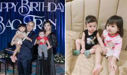 2 nhóc tỳ nhà anh trai Bảo Thy: Thừa hưởng hết nét đẹp từ bố mẹ, tận hưởng cuộc sống sang chảnh từ bé