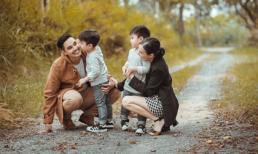 Khoảnh khắc hạnh phúc của gia đình Baggio - Quỳnh Trâm giữa tiết trời se lạnh Sài Gòn