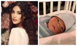 Vợ chồng Lan Khuê lần đầu công khai cận mặt quý tử đầu lòng