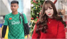 Cuối cùng, bạn gái xinh đẹp của thủ môn Văn Toản cũng được dân mạng khui ra
