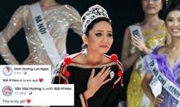 Hàng loạt sao Việt nức nở khen H'Hen Niê tại màn final walk