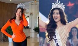 Mượn vương miện của tân Hoa hậu để đội, Á hậu Lệ Hằng bị dân mạng nhắc nhở