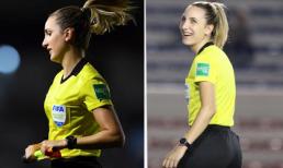 Nữ trọng tài xinh đẹp khiến dân mạng 'phát sốt' sau trận chung kết bóng đá nữ SEA Games