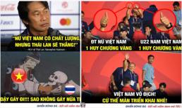 Ảnh chế hài hước sau chiến thắng kiên cường của đội tuyển nữ Việt Nam