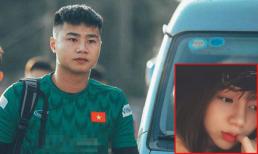 Trước trận đấu chung kết  SEA Games quan trọng, thủ môn Văn Toản vẫn tranh thủ dành lời mùi mẫn cho bạn gái 