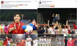 Dàn tuyển thủ U22 hạnh phúc vỡ òa, đồng loạt chia sẻ khi lần đầu tiên vô địch SEA Games