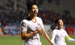 Đoàn Văn Hậu xuất sắc lập cú đúp giúp U22 Việt Nam giành HCV lịch sử