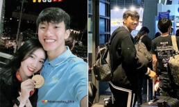 Bạn gái đăng ảnh tiễn cầu thủ Đoàn Văn Hậu sang Hà Lan hội quân 