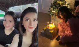 Huyền My đón sinh nhật giản dị, mẹ ruột tiết lộ ngày bé cô nàng sinh thiếu tháng phải nằm lồng kính