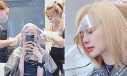 Thiều Bảo Trang hứa U22 Việt Nam vô địch SEA Games sẽ nhuộm tóc trắng như bà ngoại và đây là kết quả