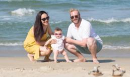 Hoa hậu Ngô Phương Lan khoe thêm ảnh rõ mặt con gái sau thời gian giấu kín