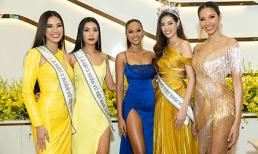 Hoa hậu H'hen Niê, Á hậu Hoàng Thuỳ hội ngộ cùng top 3 Hoa hậu Hoàn vũ Việt Nam 2019