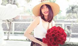 Gần một tháng sinh quý tử, Lan Khuê lần đầu khoe thân hình đẫy đà và nhan sắc hút mắt