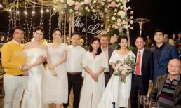 Hai nàng Á hậu Trà My, Thanh Tú tổ chức kỉ niệm 30 năm ngày cưới hoành tráng cho bố mẹ