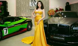 Hoa hậu Huỳnh Thúy Anh tái xuất đúng đẳng cấp nữ hoàng thảm đỏ