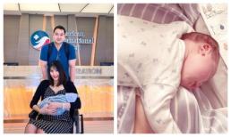 Không chỉ giống chồng về khuôn mặt, Lan Khuê còn tiết lộ thêm điều đặc biệt y đúc của chồng và con trai