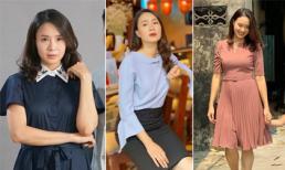 Ngắm phong cách thời trang 'chuẩn công sở' của Khuê trong 'Hoa hồng trên ngực trái'