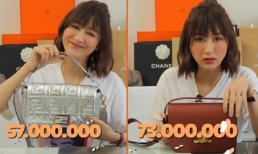 Á hậu Hà Thu chi 1 tỷ đập hộp hàng hiệu, xứng danh đối thủ của Ngọc Trinh